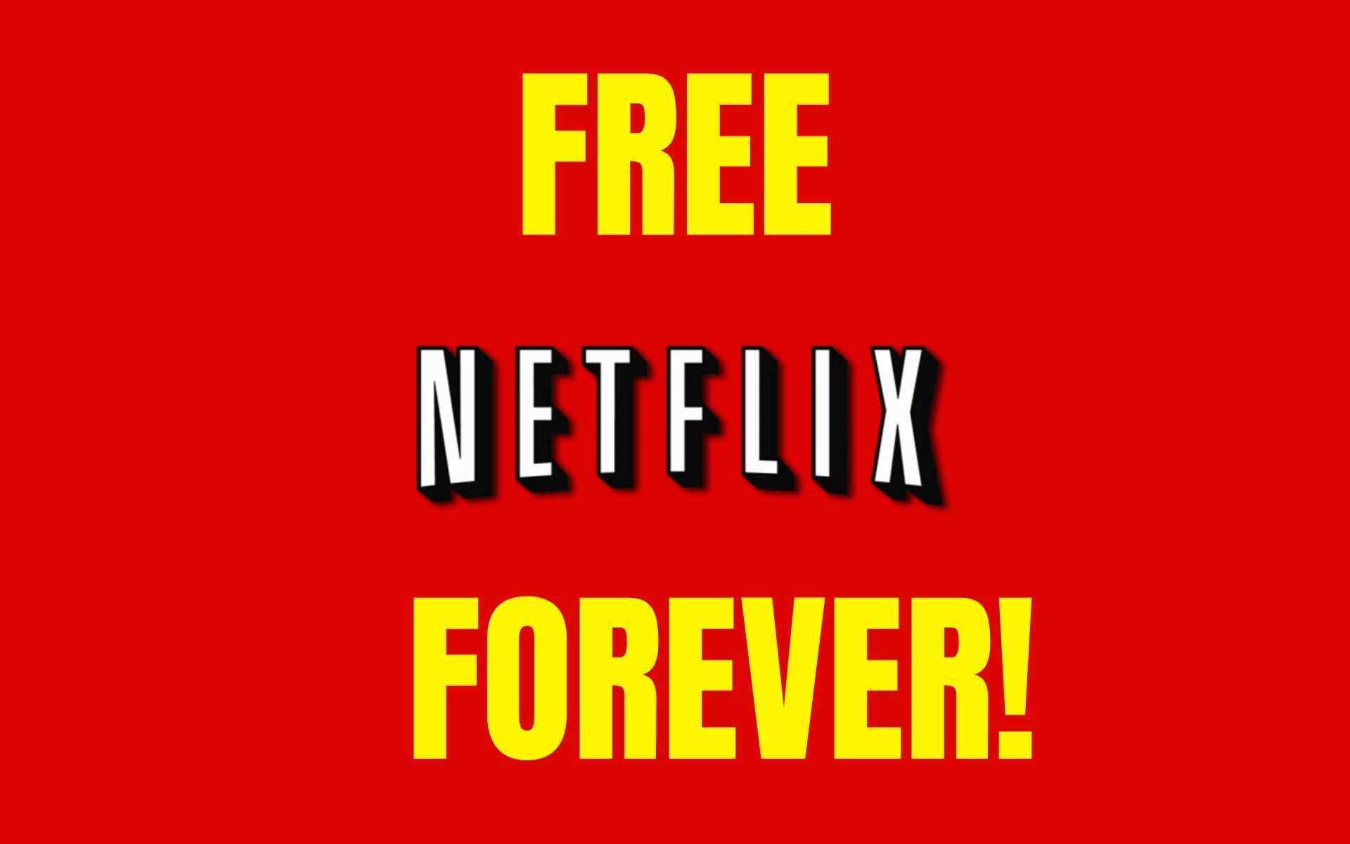 how to get netflix free